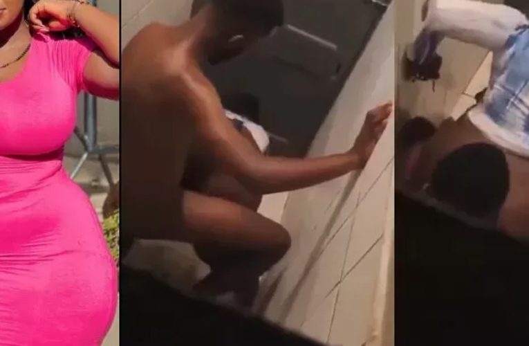 Sex in Church Toilet